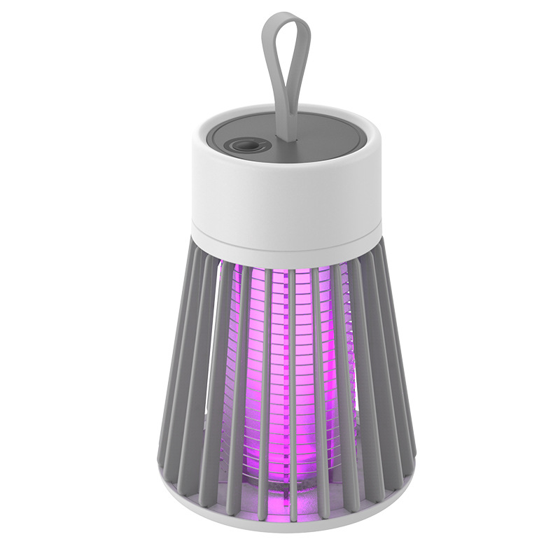 Electric Shock Mosquito Killer Lamp – USB Rechargeable Indoor & Outdoor Trap